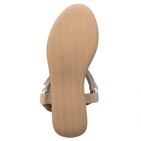 Maciejka Navy Blue Leather Sandals