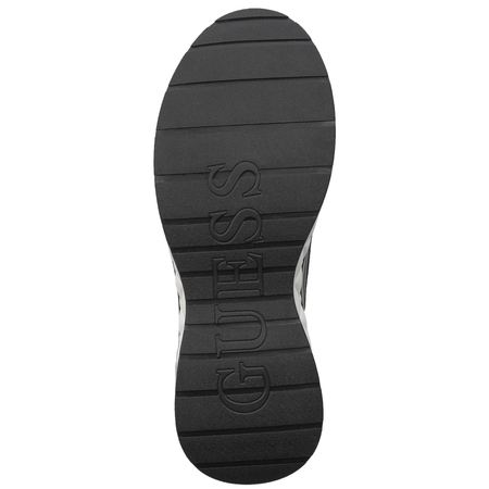 Guess Women's Black Sneakers on the platform