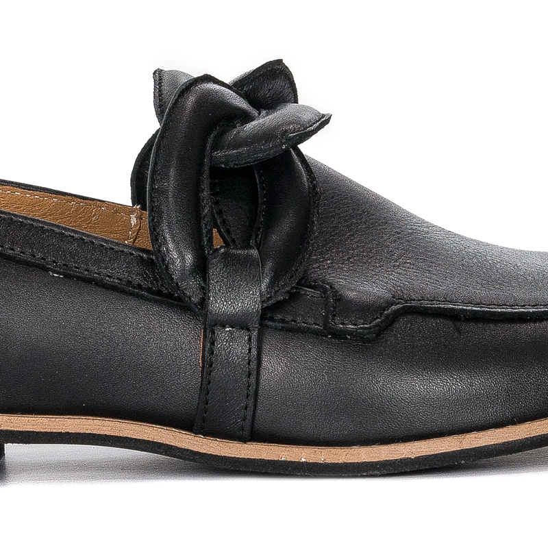 Maciejka Women's Black Flat Shoes