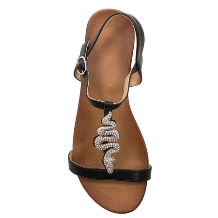S.Barski Women's Sandals On High Heel Black