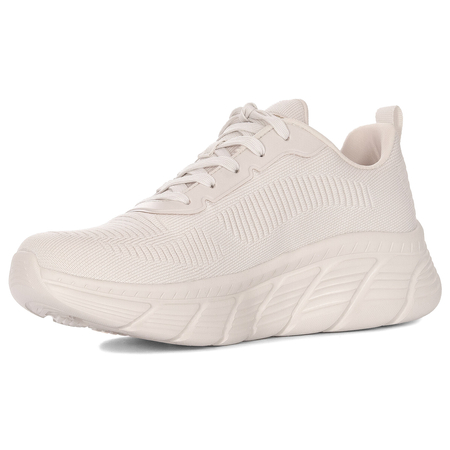 Skechers BOBS Sport Sneakersy Na Platformie Białe 117385-OFWT
