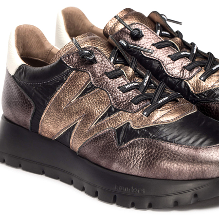 Wonders Women's Leather Half Shoes Elvin Plomo