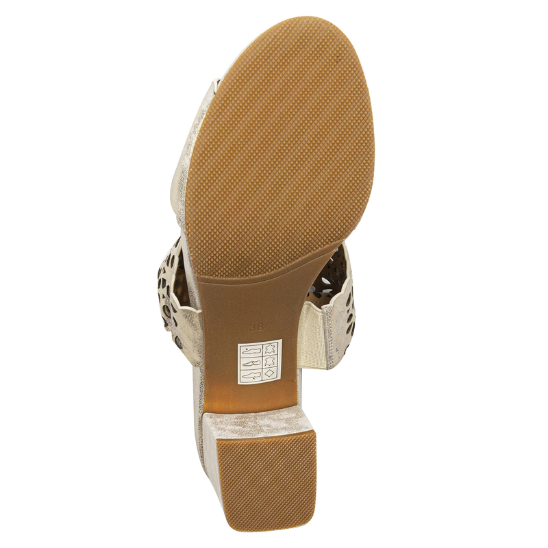 Maciejka N6518-25/00-1 Gold Sandals