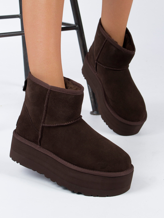 W Classic Mini Platform Burnt Cedar UGG 1134991 BCDR