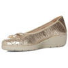 Maciejka Leather Women's Shoes Gold