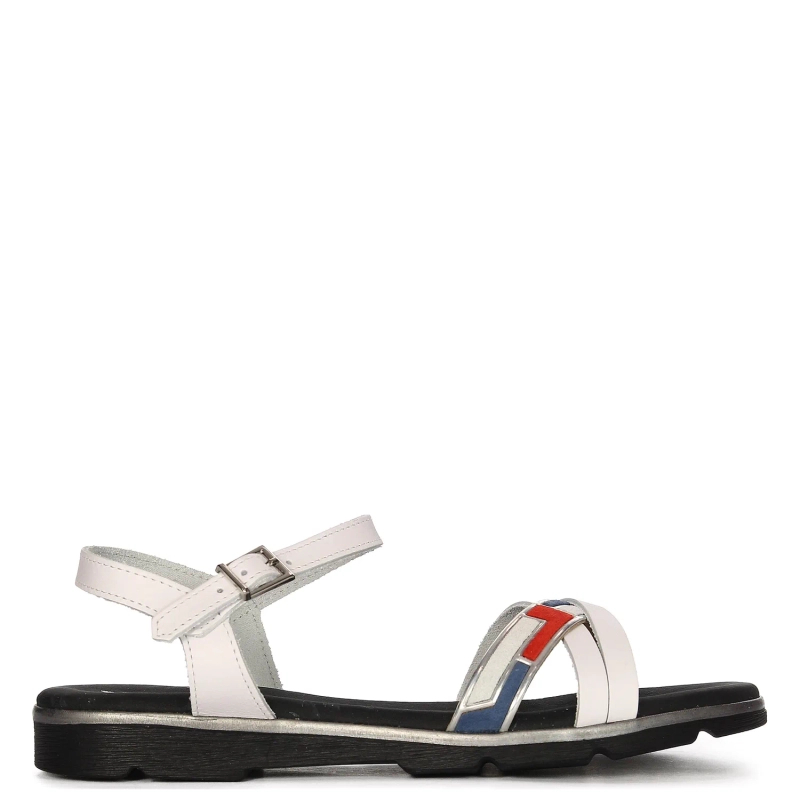 Maciejka Women's Leather Sandals White