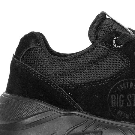 Big Star Sneakersy damskie Black Czarne