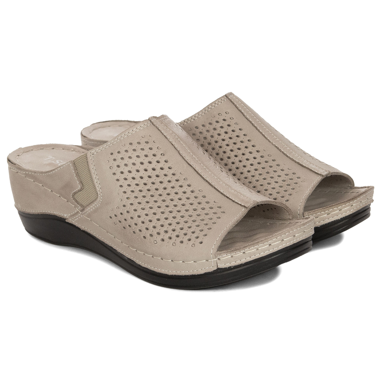 T.Sokolski Women's Beige Slides