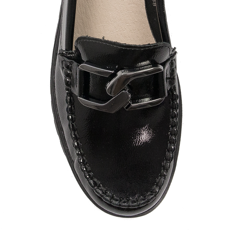 Sergio Leone Women's Black loafers shoes