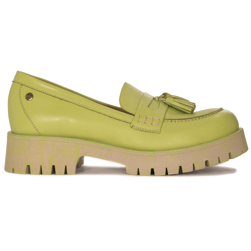 Maciejka Women's Pistachio Flat Shoes