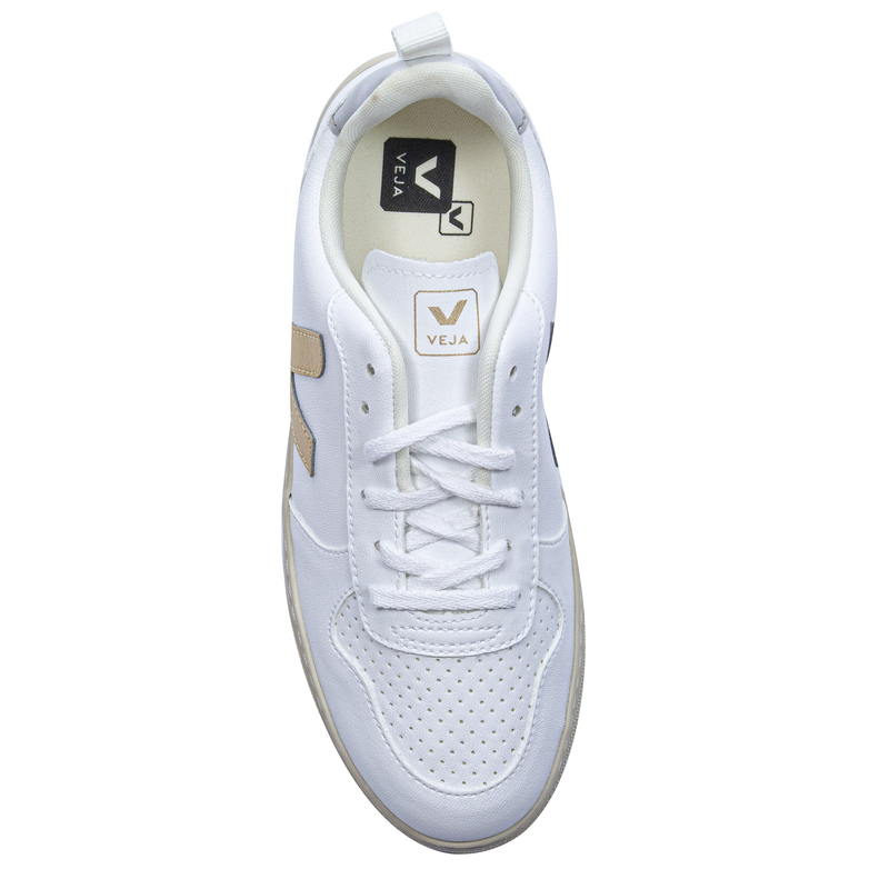 Veja Sneakersy damskie White Platine Silver białe