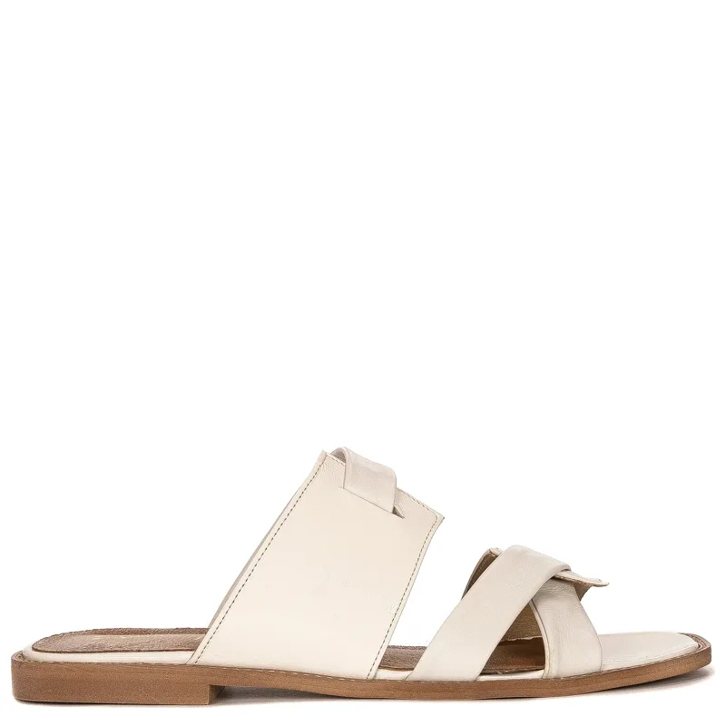 Maciejka Light Beige Women's Slides