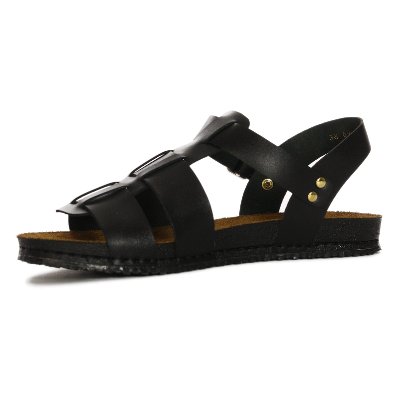 Maciejka Women's Leather Sandals Black