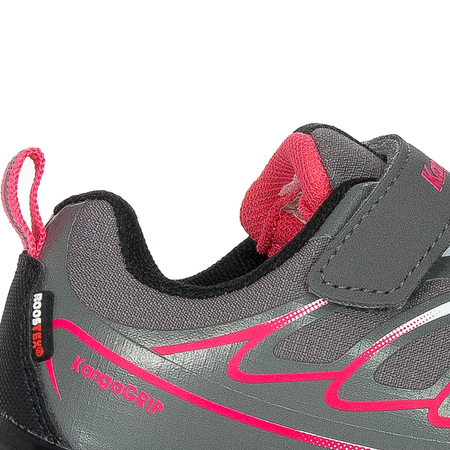 Kangaroos women shoes Steel Gray / Dusty Rose Sneakers
