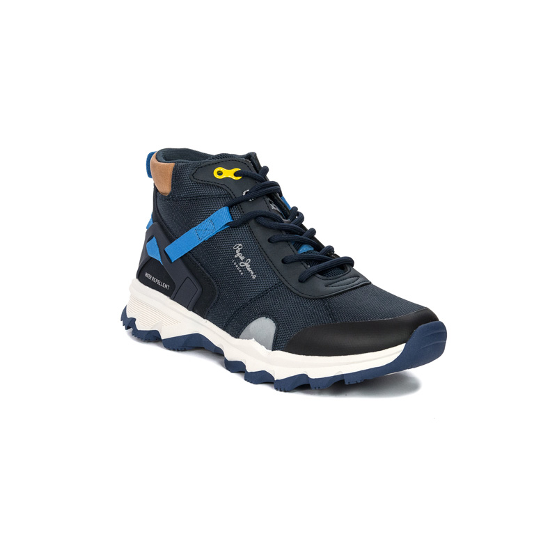 Sneakersy Pepe Jeans PBS50095 595 Navy Peak Trail Junior Granatowe
