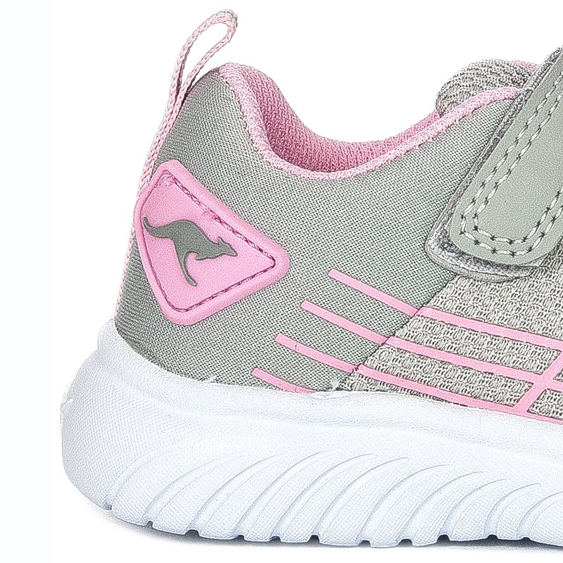Buty dziecięce Kangaroos 02084 000 2063 Vapor Grey Frost Pink