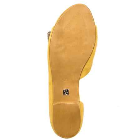 Maciejka 0554A-07-00-5 Yellow Flat Shoes