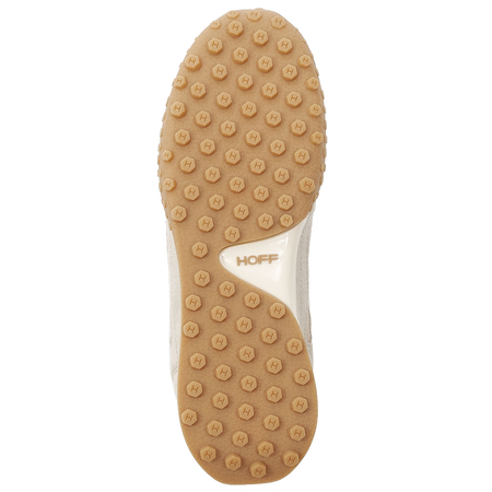Hoff Sneakersy Damskie Zamszowo-Tkaninowe Półbuty na Platformie Beżowe 22559007 BRIDGE