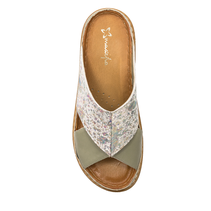 Maciejka Pistachio Women's Slides