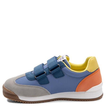 Tommy Hilfiger Sportowe na Rzepy Sneakersy Chłopięce Wielokolorowe T3B4-32328-1185-999