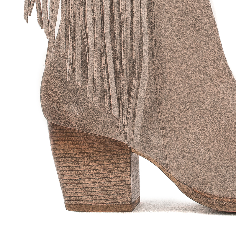 Maciejka 05774-10/00-6 Dark Beige Knee-High Boots