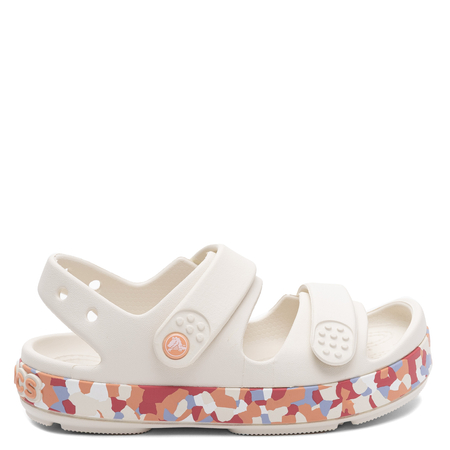 Crocs Classic Cross Strap Sandal Sandały Dziewczęce Beżowe 212527-2MK