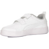 Puma Courtflex v2 V PS White Velcro shoes for children