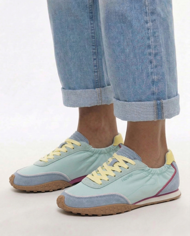 Hoff Suede Comfort Sneakers Sporty Green 12661016