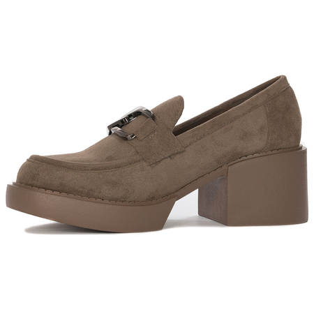 T.Sokolski women's taupe flat shoes