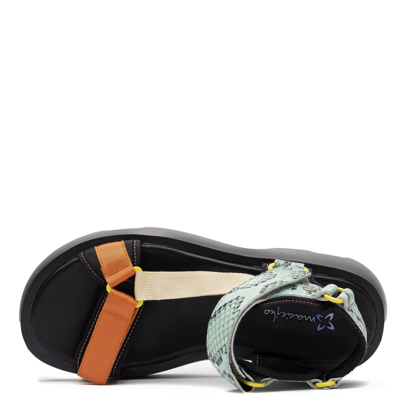 Maciejka Sporty Leather Sandals Platform Multicolour K7433-01/00-7