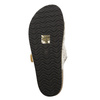 Sca'viola Women's Flip Flops With Crystals White