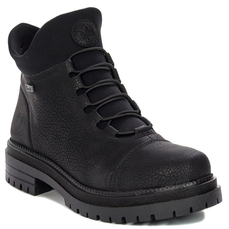 Rieker Y3163-00 Warned Black Boots