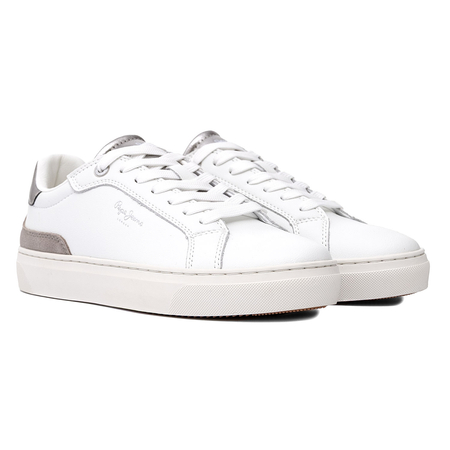 Pepe Jeans Sneakersy Damskie Camden Cold Silver