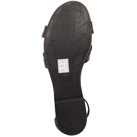 Maciejka Women's Leather Sandals Black