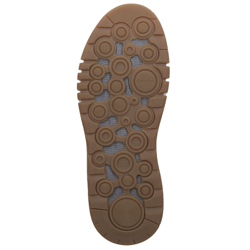 GEOX Men's nubuck leather boots brown