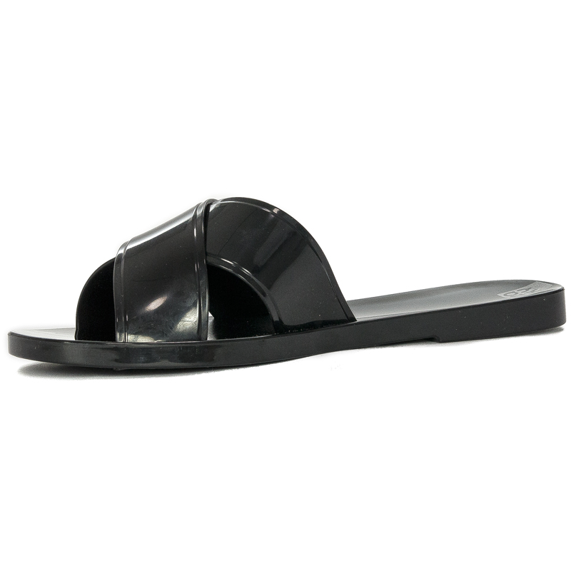 Zaxy Klapki damskie Unica Slide AD Black Czarne