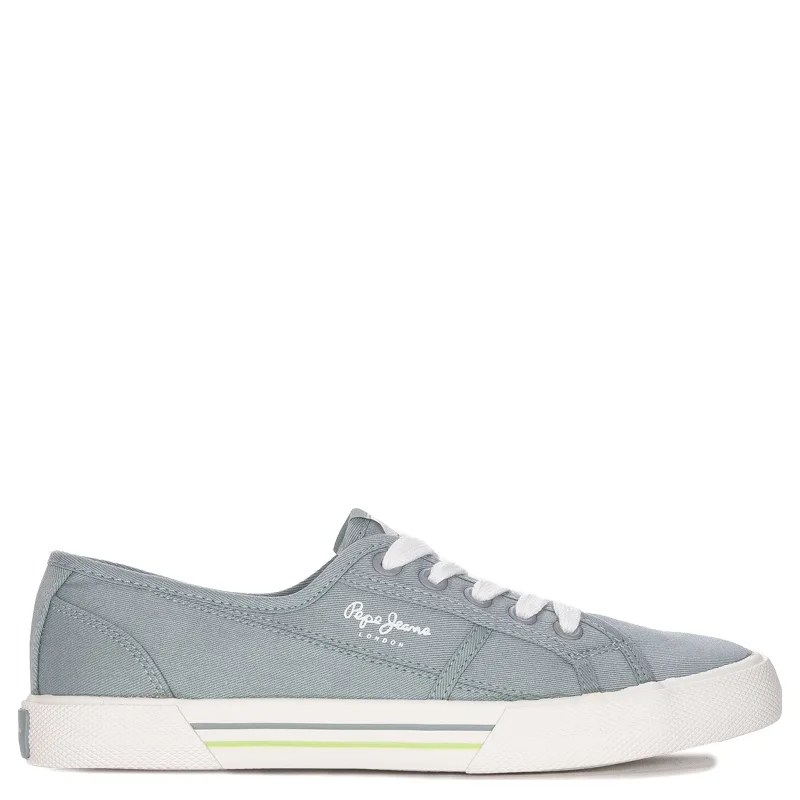 Trampki tenisówki damskie Pepe Jeans Brandy W Basic Pacific Blue