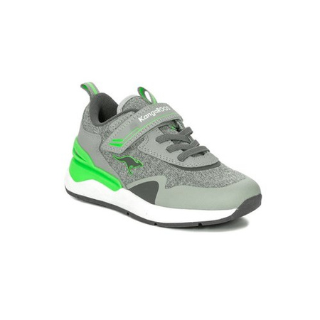 Buty dziecięce Kangaroos 18722 000 2198 Vapor Gray Neon Green