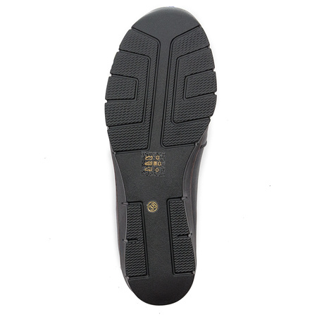 Filippo DP3160-22 BK Black Flat Shoes