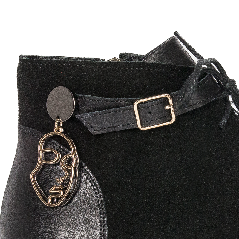 Maciejka 5743A-01/00-7 Black Leather Boots