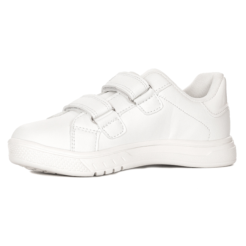 Big Star Trampki dziecięce dziewczęce na rzepy white białe
