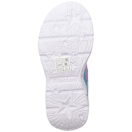 Skechers 10920L SMLT Galaxy Lights Silver/Multi Sneakers