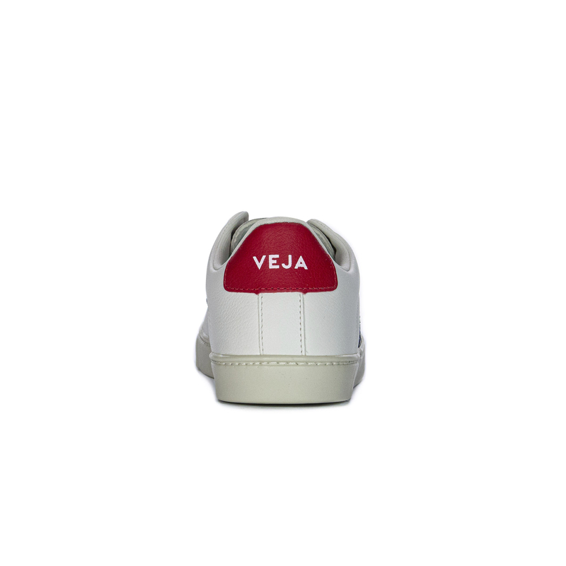 Veja Sneakersy damskie skórzane White Nautico Pekin białe