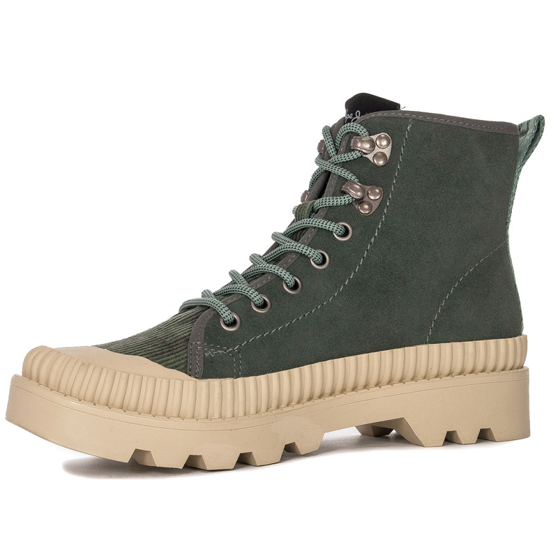 Trampki damskie Pepe Jeans PLS50429 790 Grey Green Ascot Desert