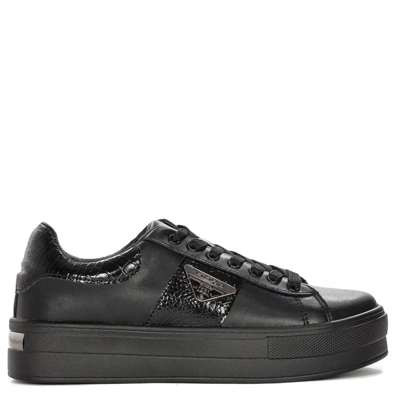 Filippo DP4707/23 BK Black women's Platform Low Shoes