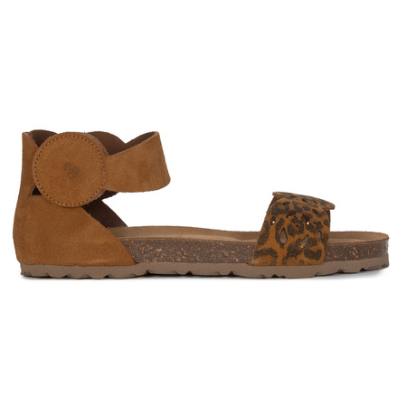 Yokono Sandały Damskie Skórzane Brązowe