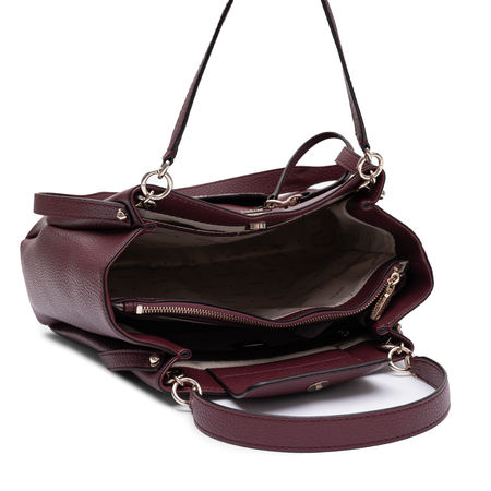 Guess Lorella Torba Damska Klasyczna Bordowa HWBG2306230-MERLOT