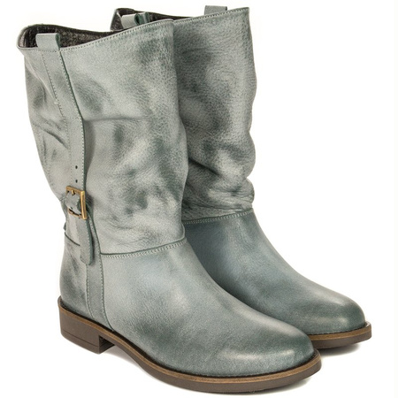 Maciejka 03954-09-00-0 Gray Knee-high Boots