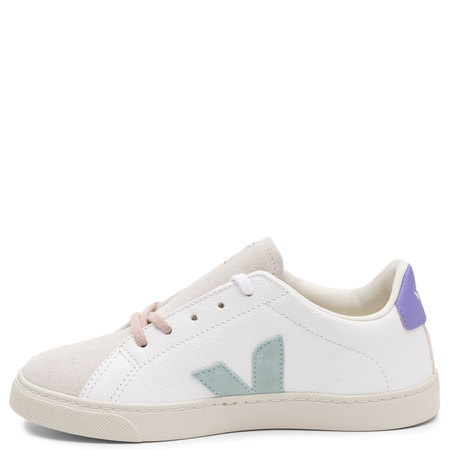 Veja Sneakersy damskie skórzane White Matcha Lavende białe