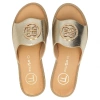 Filippo Women's Flip-Flops Gold